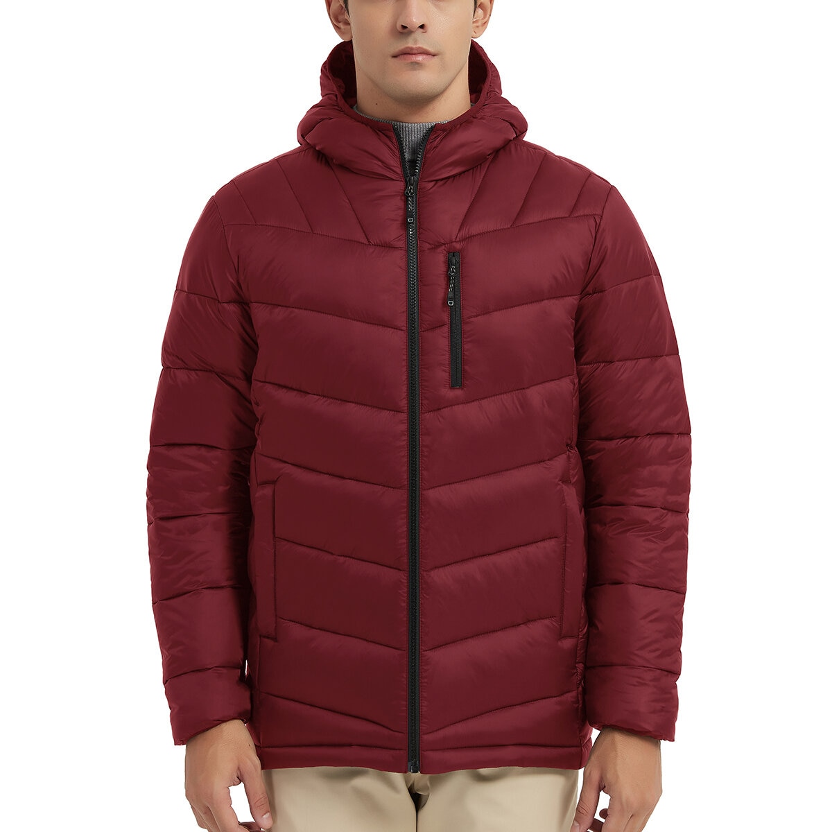 Hawke & Co Chamarra para Caballero Rojo Mediana