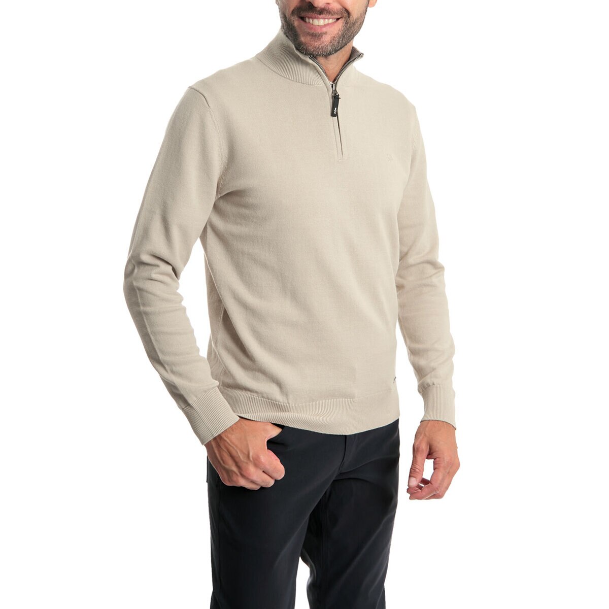 Kenneth Cole Suéter para Caballero Negro Mediana