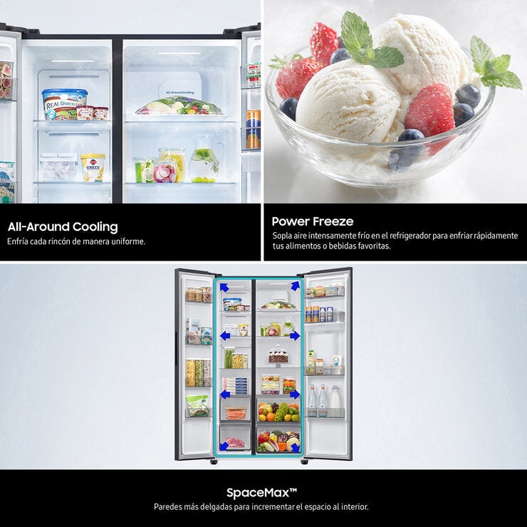 Samsung Refrigerador 19' Side By Side Samsung Refrigerador 19' Side By Side