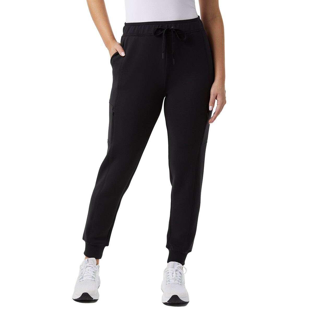 32 Degrees Heat Pants para Dama Negro Chica