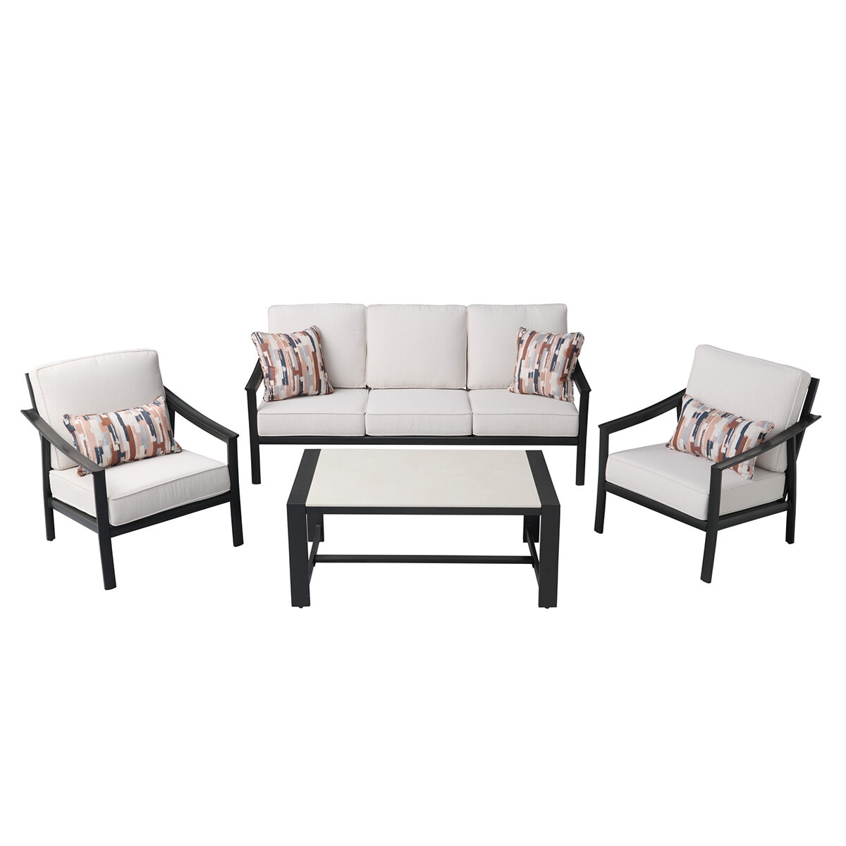 Agio, Stinsley Sala para Patio de 4 piezas