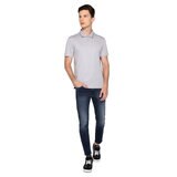 Calvin Klein Polo para Caballero Gris Extra Grande