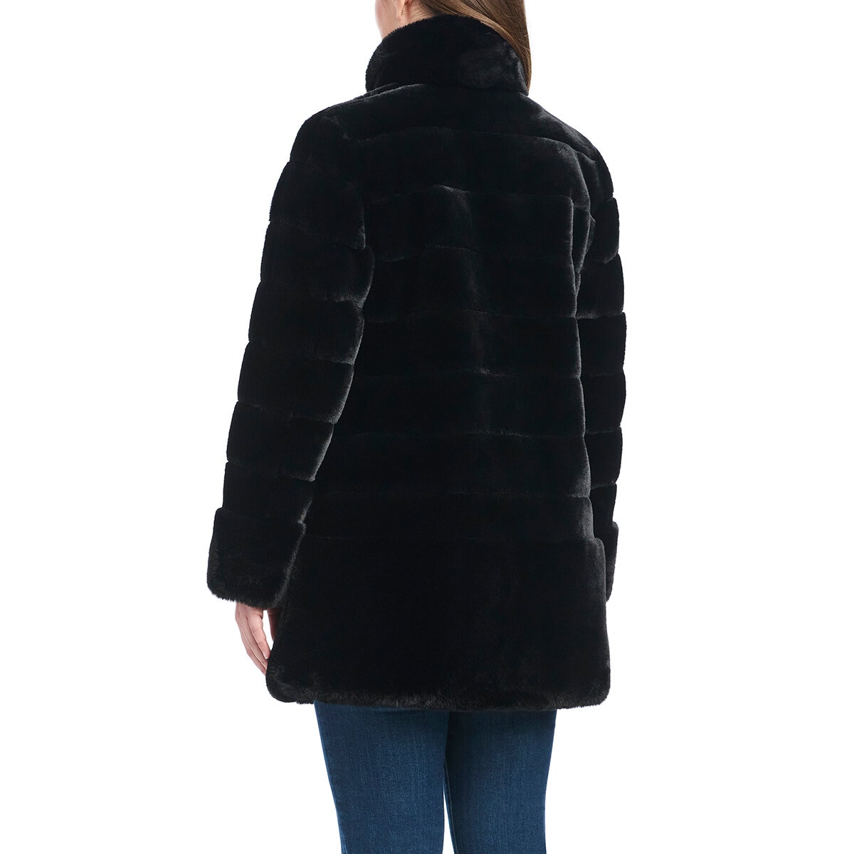 Jones New York Abrigo para Dama Negro Extra Chica
