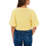 Frye Blusa para Dama Amarillo Extra Grande