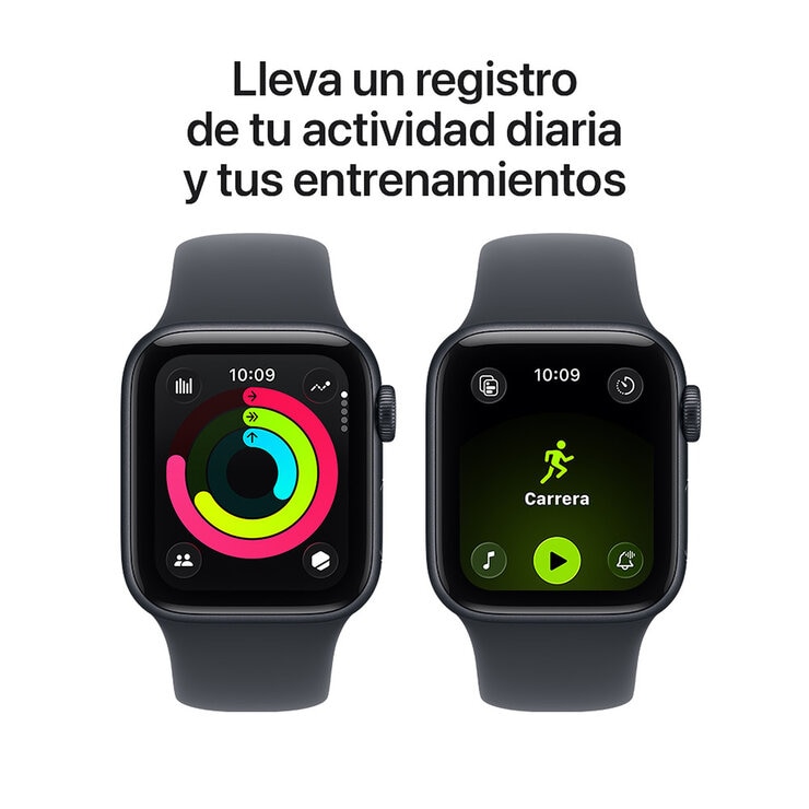 Apple Watch SE 3 (GPS + Celular) 44mm Aluminio Medianoche + Correa Deportiva Medianoche - Talla M/L Apple Watch SE 3 (GPS + Celular) 44mm Aluminio Medianoche + Correa Deportiva Medianoche - Talla M/L