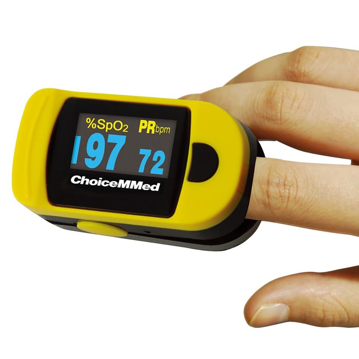 Oximetro de dedo MD300C2 Amarillo