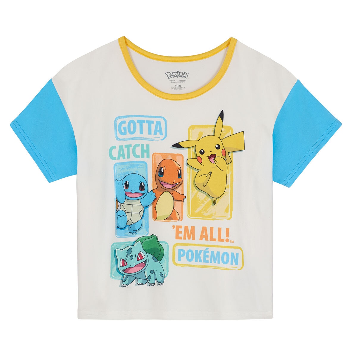 Pijama 3 piezas para Niños y Niñas Pokemon 14 / 16 Años