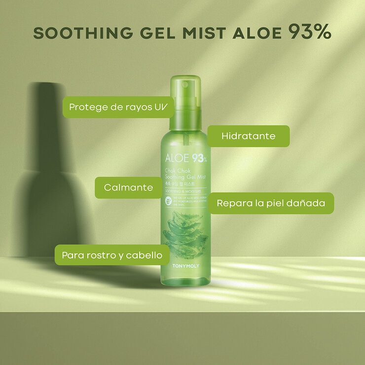 Tony Moly Aloe Pack Chok Chok 3 pzas