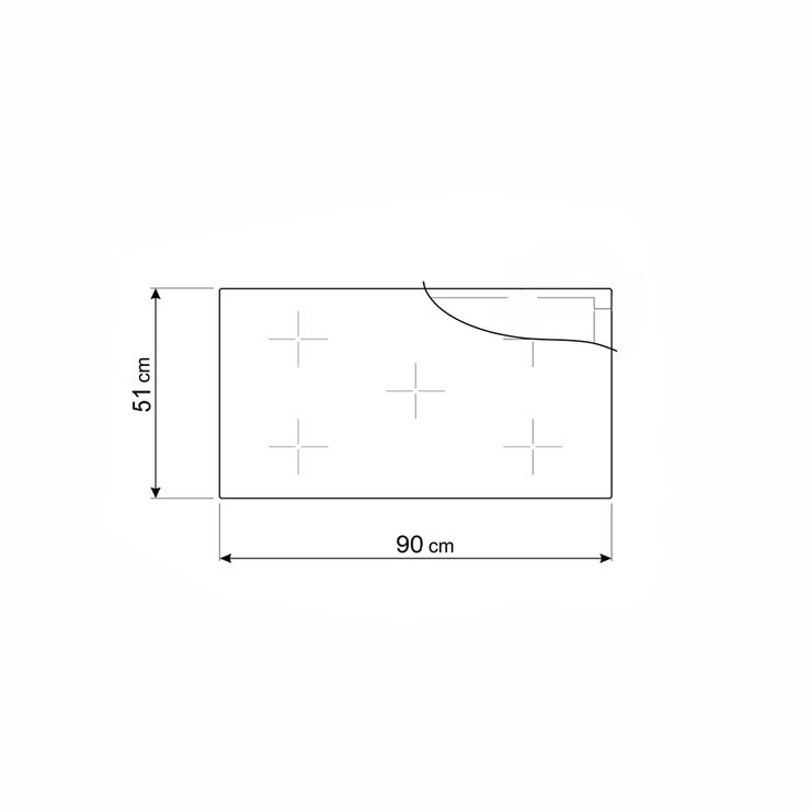 Parrilla Eléctrica Smeg De 90 cm