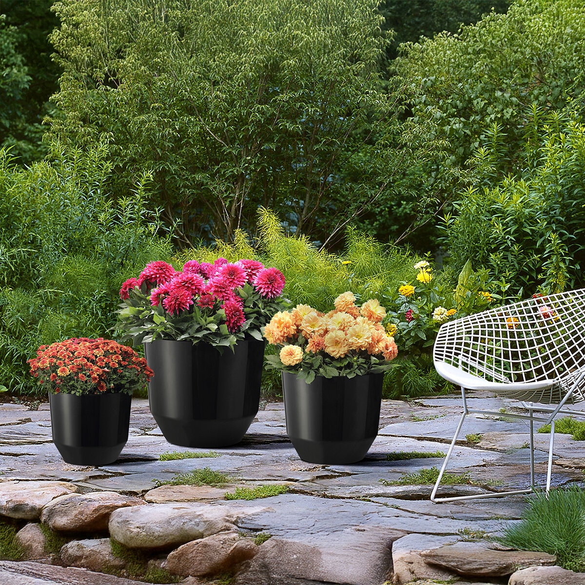 B&C, Set de Macetas Denzel 3 pzs.