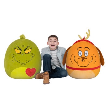 Squishmallows Muñeco de Peluche 50 cm, El Grinch