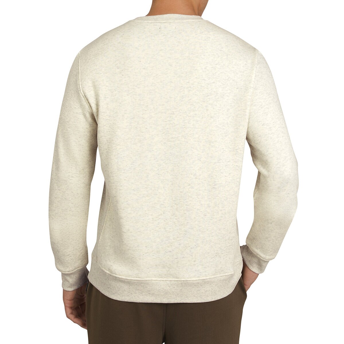 Eddie Bauer Sudadera para Caballero Beige Chica