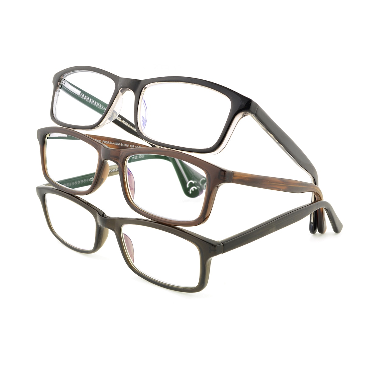 Design Optics by Foster Grant, +2.75, lentes para lectura, 3pzas