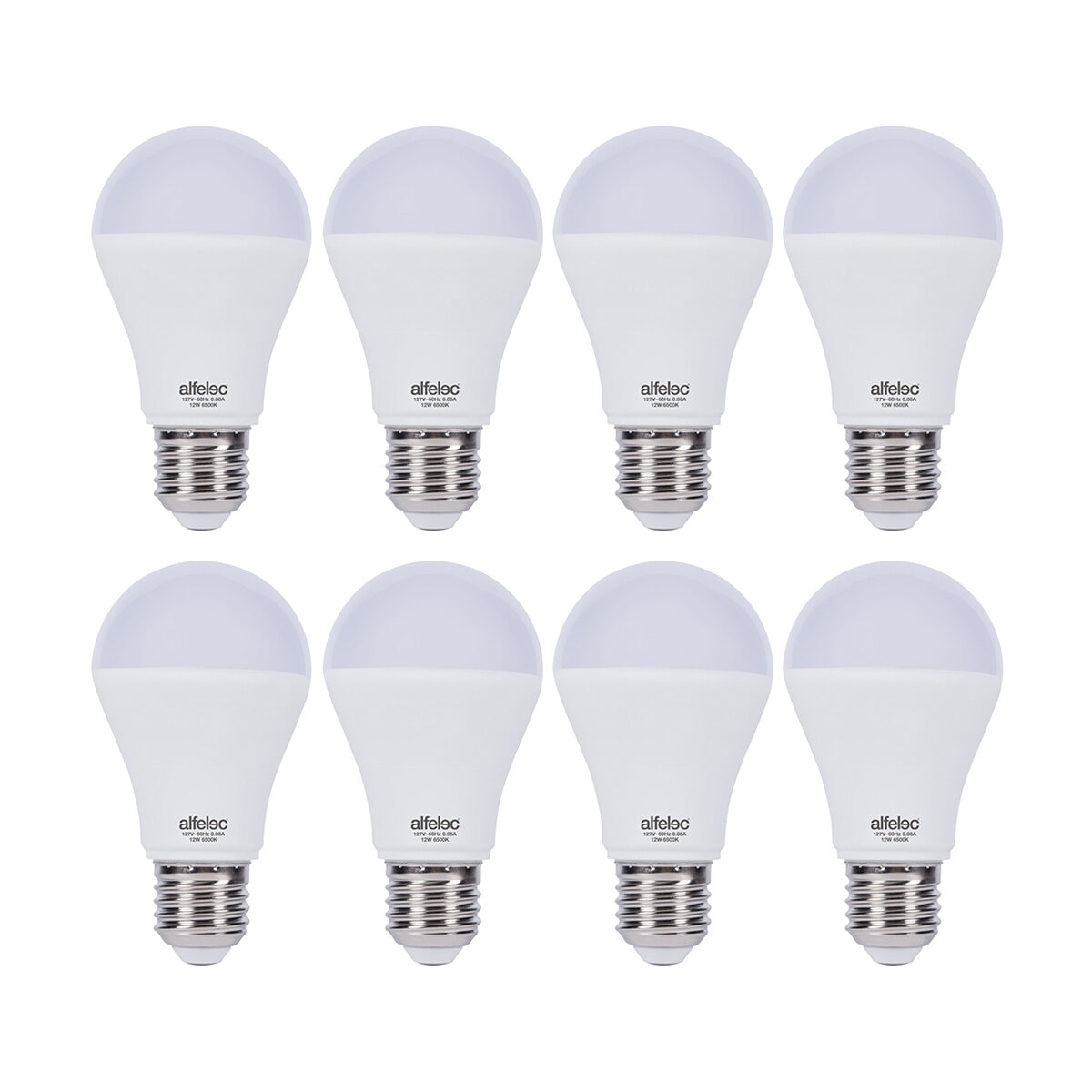 Alfelec, Set de 8 Focos LED - Luz Cálida