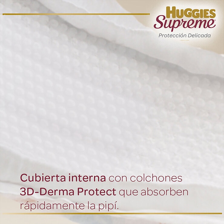 Huggies Supreme Platino Pañales Etapa 7 Unisex 120 pzas