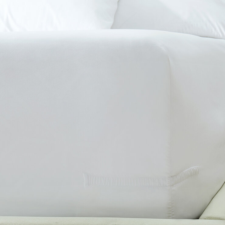 Kirkland Signature Juego de Sábanas Queen 6 piezas blanco