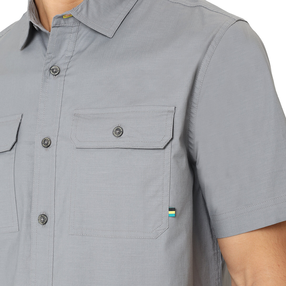 Sierra Designs Camisa para Caballero Gris Chica Sierra Designs Camisa para Caballero Gris Chica