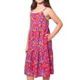 Mondetta Vestido para Niñas Rojo 7 / 8 Años
