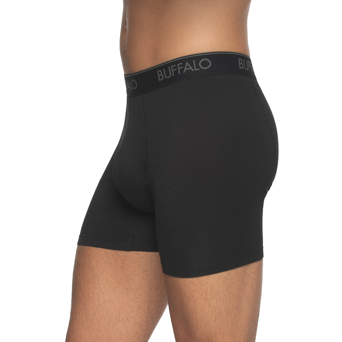 Buffalo David Bitton Bóxers para Caballero 4 piezas negro grande