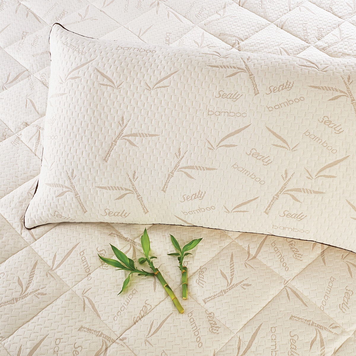 Funda Almohada Hojas Palmera Cama 150/160 50X75 (2 UNIDADES) –