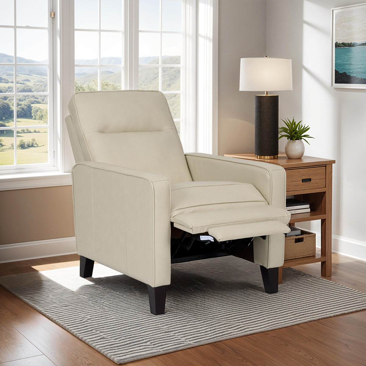 Synergy Home Furnishings, Sillón Reclinable de Piel