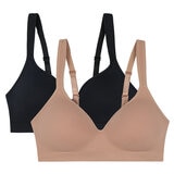 Carole Hochman Brasier para Dama 2 piezas Negro Extra Grande 38D 38DD 40C 40DD