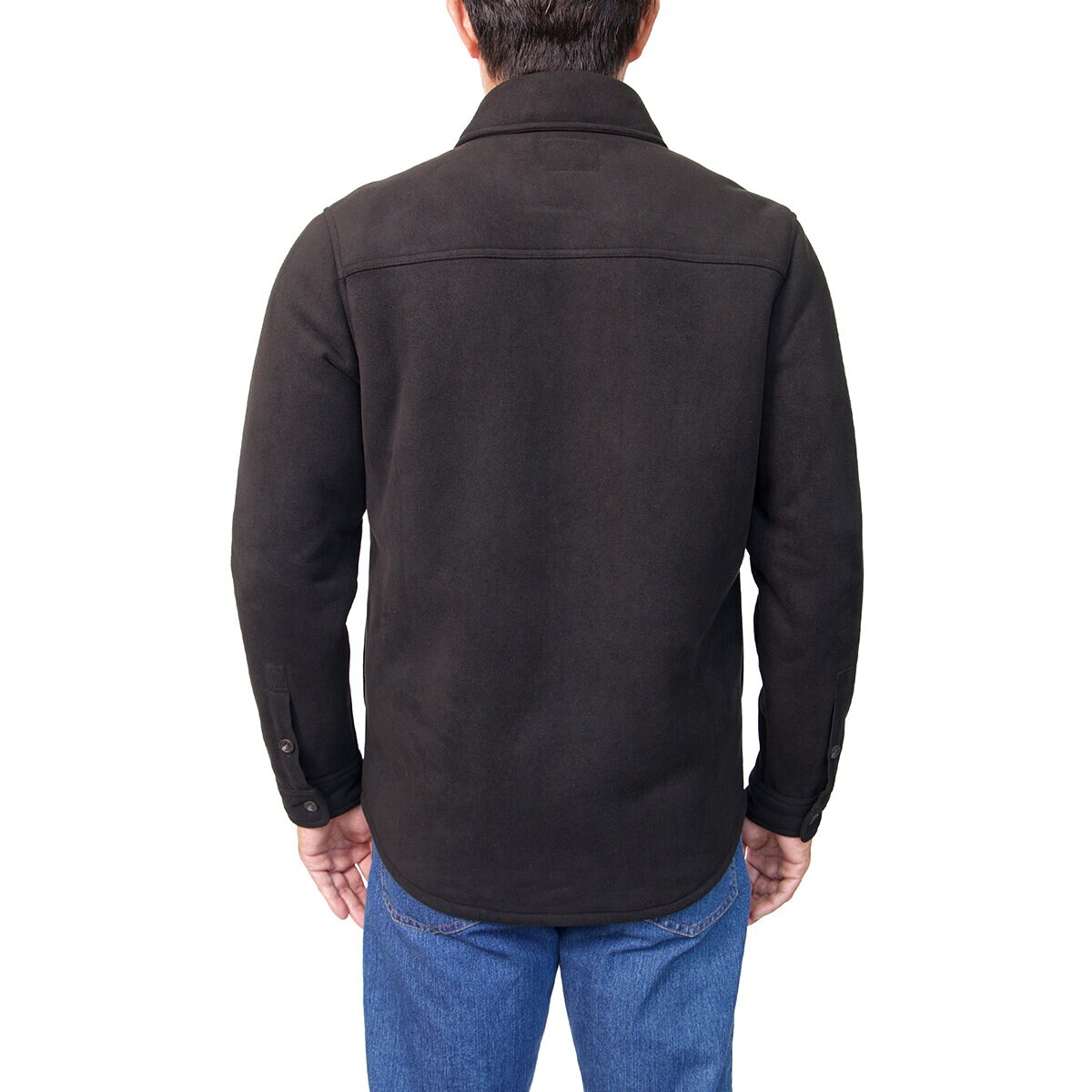 Artisans of Thread Chamarra tipo camisa para Caballero Negro Mediana Artisans of Thread Chamarra tipo camisa para Caballero Negro Mediana