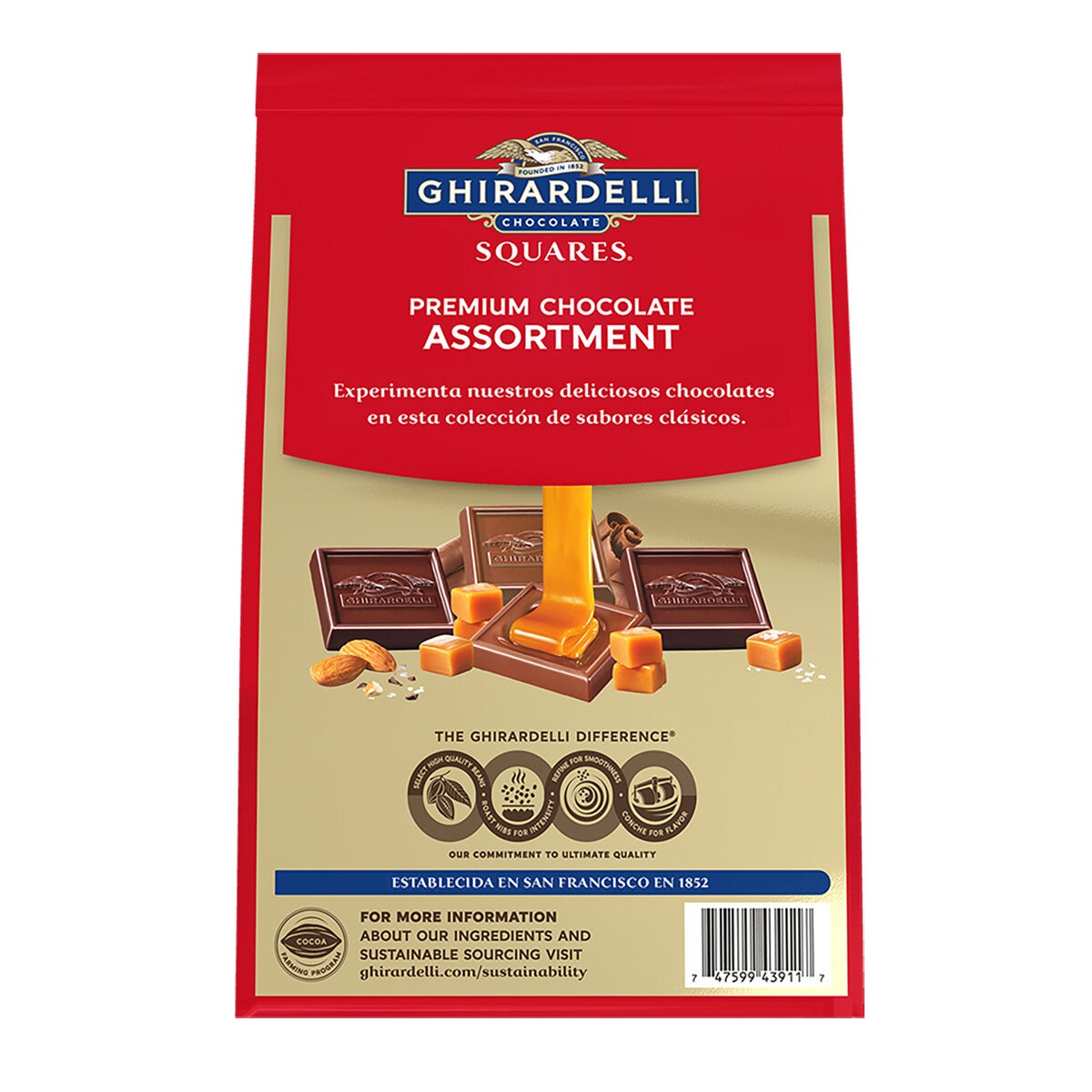 Ghirardelli Bolsa Surtida de Chocolates Premium 607 g Ghirardelli Bolsa Surtida de Chocolates Premium 607 g