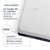 Luuna Colchón Original Memory Foam, Individual