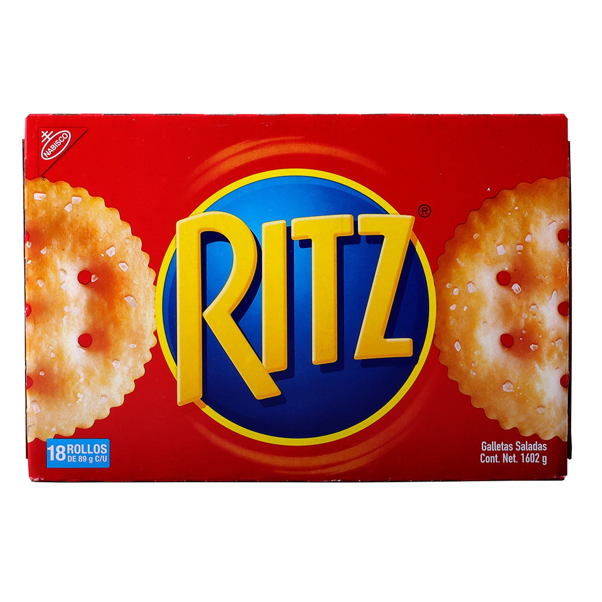 Ritz Galletas Saladas 18 pzas de 89 g