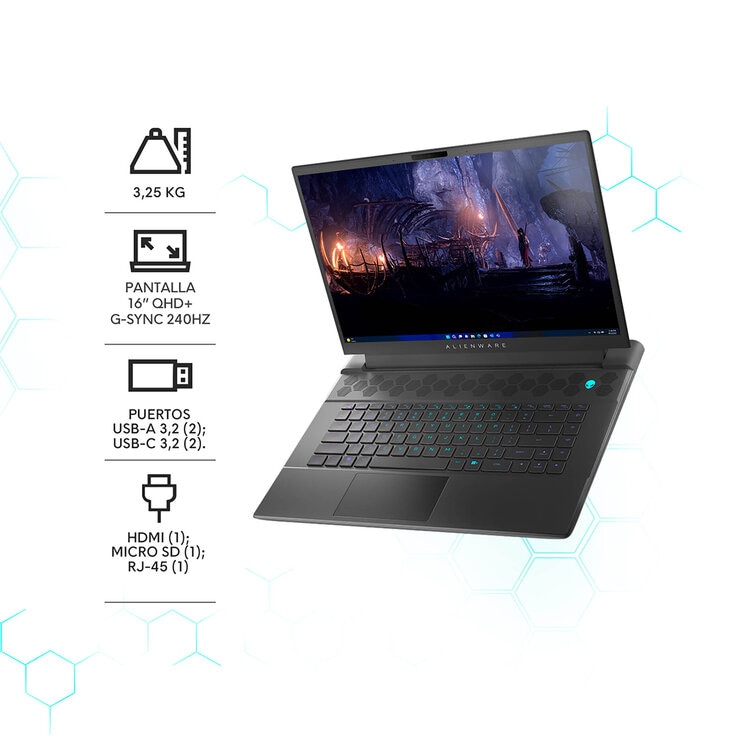 DELL Alienware Gaming NB M16 R2 Laptop 16" Quad HD Intel Core Ultra 7 16GB 1TB SSD