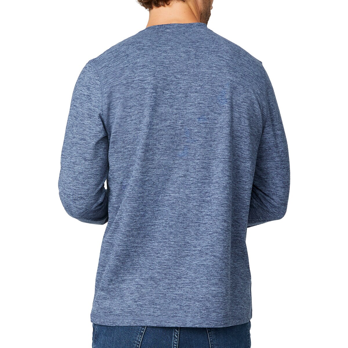 Rugged Elements Playera para Caballero 2 piezas Negro y Azul Mediana