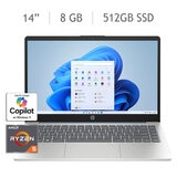 HP 14-em0017la Laptop 14" Full HD AMD Ryzen 5 8GB 512GB SSD