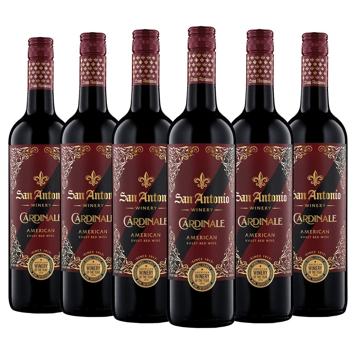 Vino Tinto Dulce San Antonio Cardinale 6/750 ml