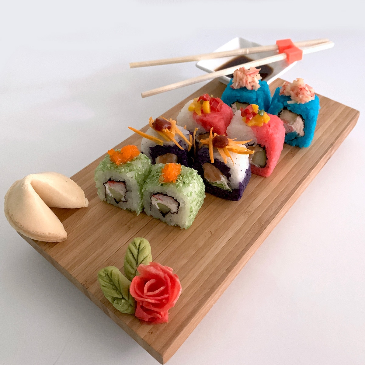 Satoru Kit Para Hacer Sushi De Colores 12 piezas 