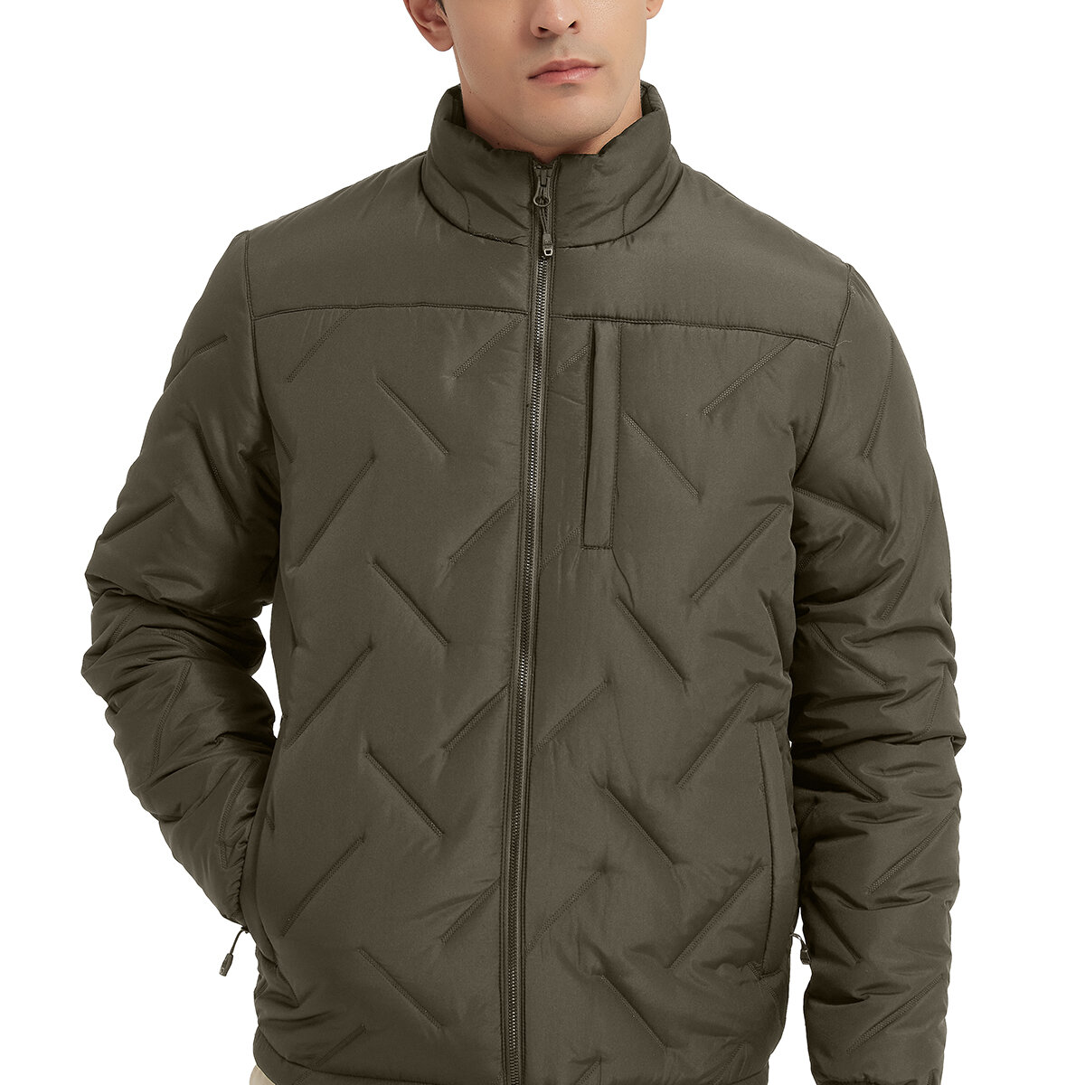 Hawke & Co Chamarra para Caballero Verde Extra Grande