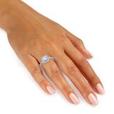Anillo, 0.83 CTW, Diamante en Platino
