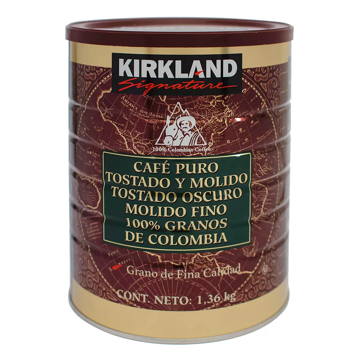 Kirkland Signature Café Molido Colombiano 1.36 kg