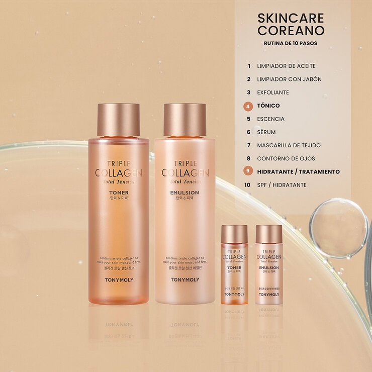 Tony Moly Set Triple collagen Total Tension