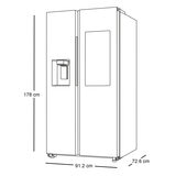 Samsung Refrigerador 22' Side by Side