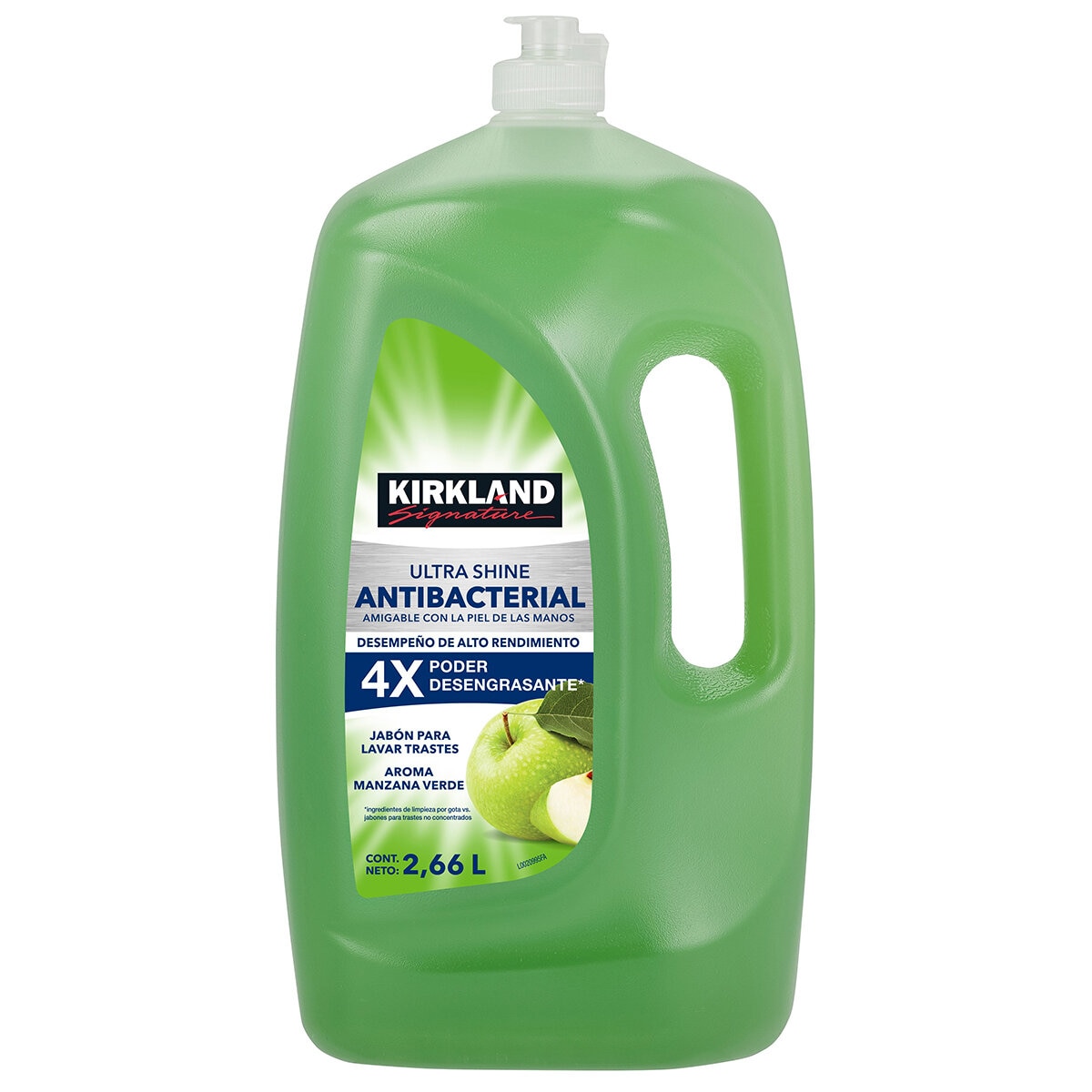 Kirkland Signature Jabón Antibacterial para Trastes 2.6 l