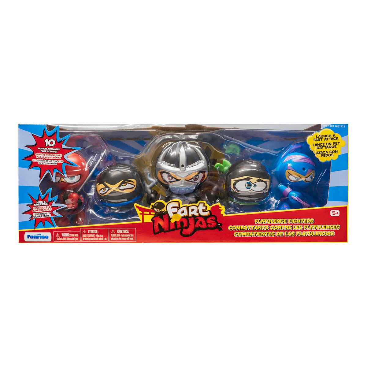 Fart Ninjas, Combatientes de las Flatulencias