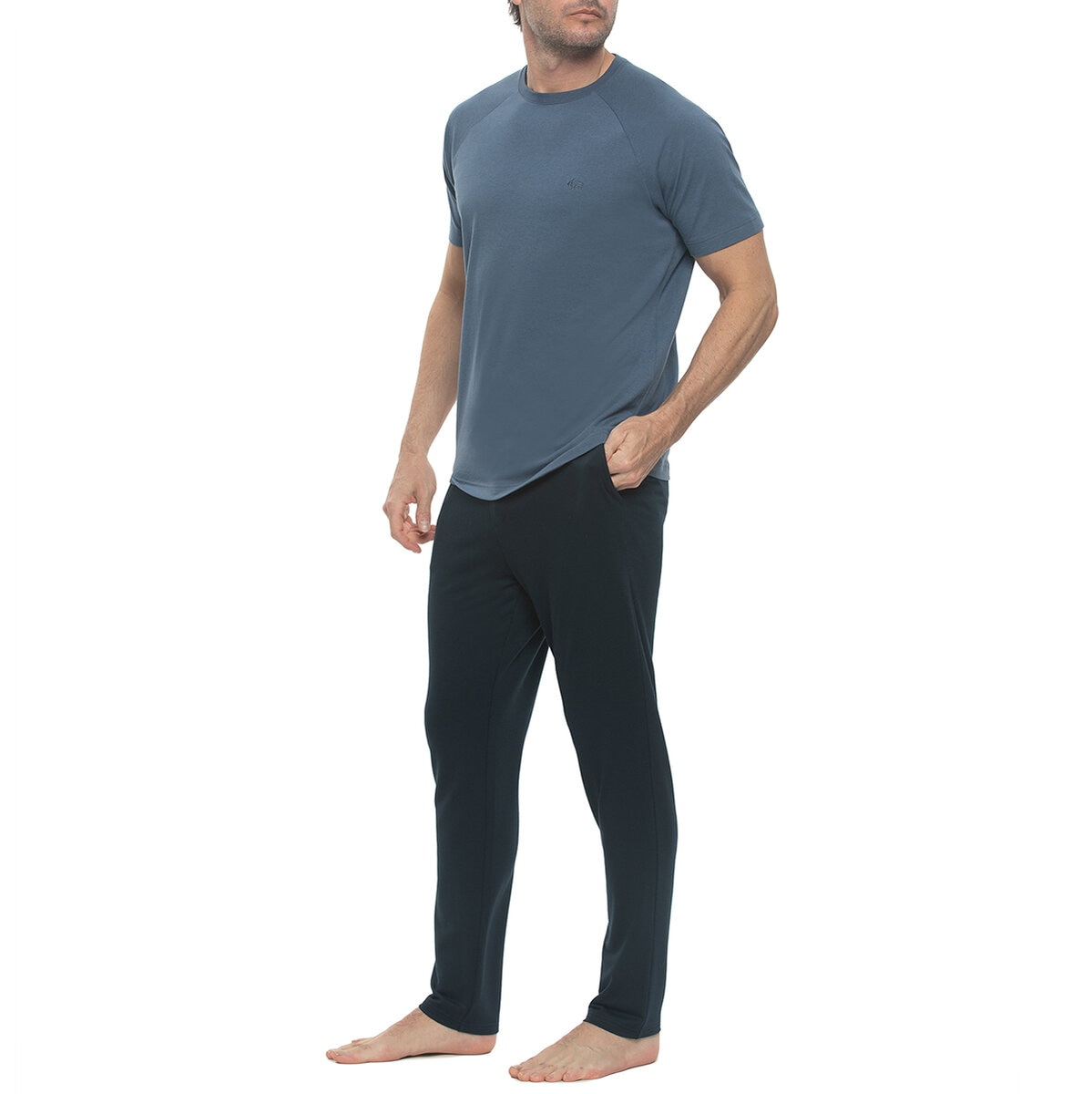 Buffalo David Bitton Set de 2 piezas para Caballero Azul Chica