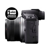 Canon, Cámara Digital EOS R100 RF-S 18-45mm + Garantía Extendida