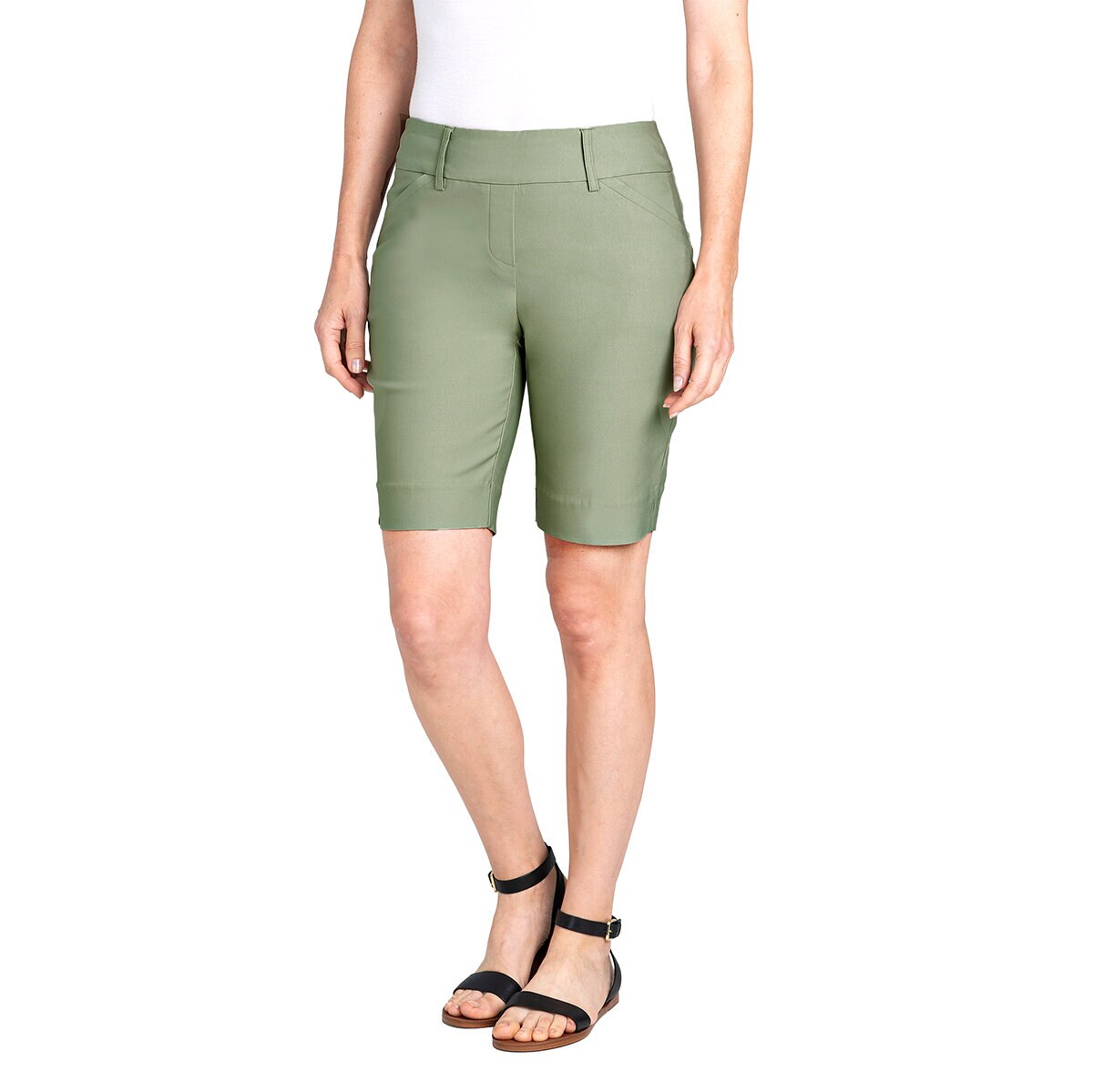 Hilary Radley Shorts para Dama Verde