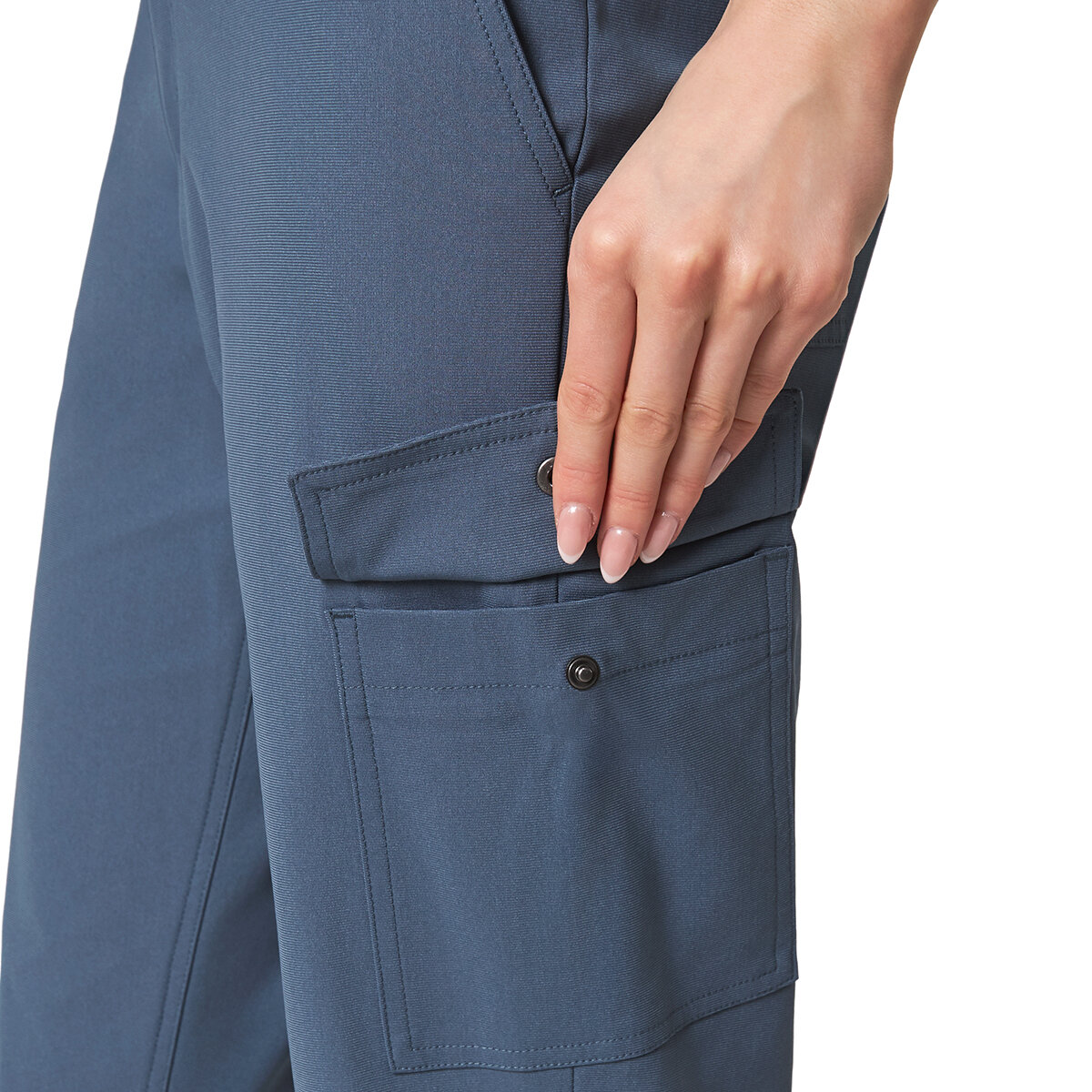 Modern Ambition Pantalones tipo Jogger para Dama Azul 10