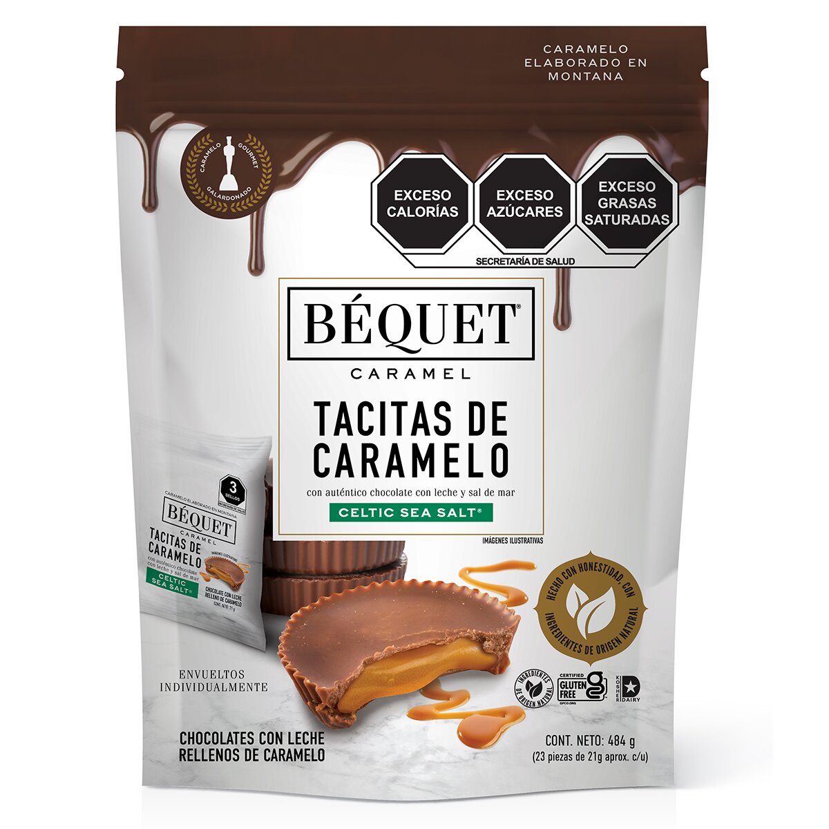 Béquet Tacitas de Caramelo 484g