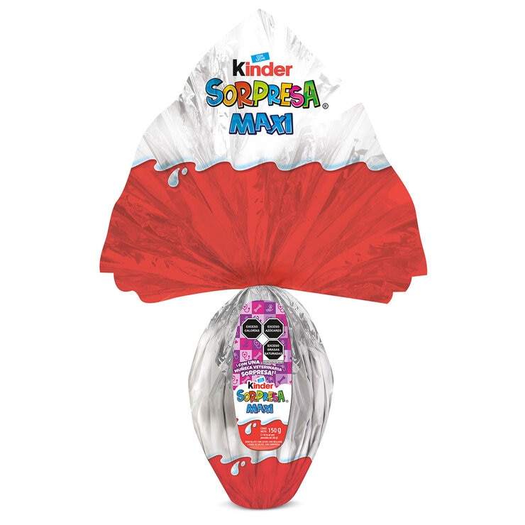 Kinder Sorpresa Maxi Huevo de Chocolate 100 g Kinder Sorpresa Maxi Huevo de Chocolate 100 g