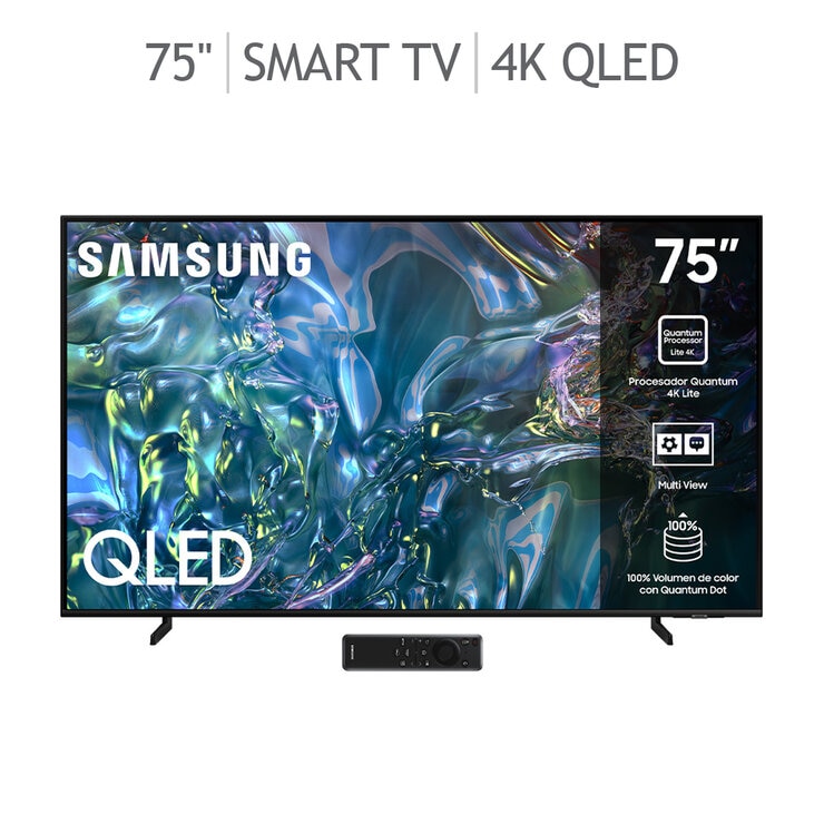Samsung Pantalla 75" QLED 4K Smart TV