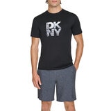 DKNY Playera para Caballero Negro Extra Grande